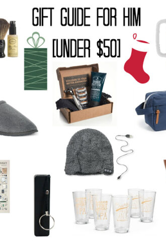 Gift Guide For Him Under $50!