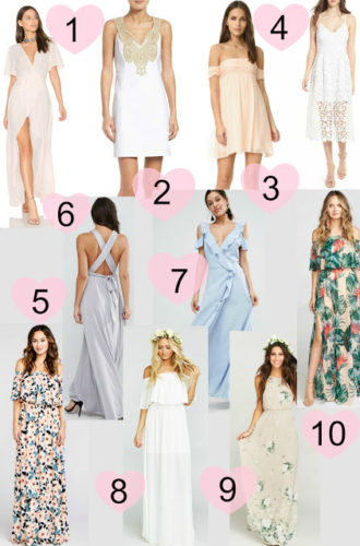 Bridal Shower Dress Picks